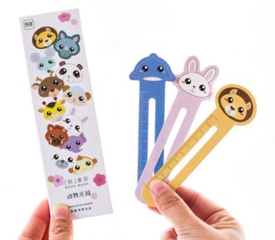 China China Factory Cheap Fancy Cute Design Custom PVC Bookmarks for sale