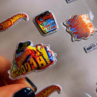 China Custom Reusable Cartoon Christmas Foam PVC Puffy EVA Stickers for sale