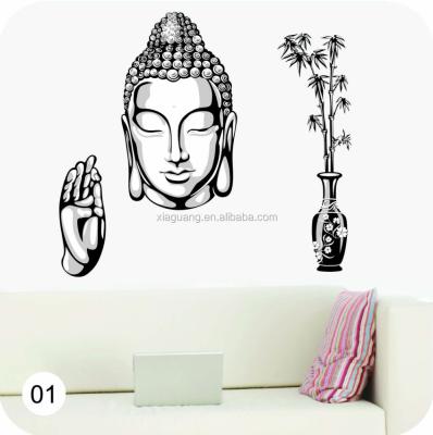 China JFE1001 Removable Buddhism New Arrival High Class Decorative Wall Decals for sale