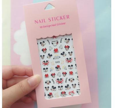 China Waterproof+Eco-friendly Kids Nail Sticker Colorful Waterproof Nail Sticker for sale