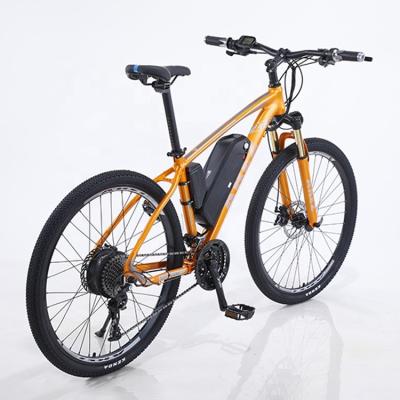 China Hot Selling OEM Dual Price Aluminum Alloy Battery Cheap External White Color e Bike Disc Brake Electric Bike With LED Drive Lights for sale