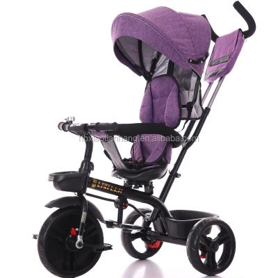 China Ride On Toy Baby Care 4 IN 1 Child Stroller Tricycle Ride On Baby Stroller Tricycle 3 Wheels Girl Push Tricycles Toddler Kids Cheap For Tricycle for sale