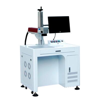 China Laser Marking Table Type 20 Watt Fiber Laser Marking Machine Engraving for sale