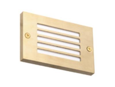 China Brass Color 3W 6W Exterior Step Lights LED DC12V Stainless Steel Outdoor Step Lights for sale