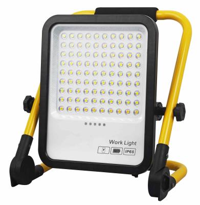 China Portable USB Rechargeable LED Flood Light With Adjustable Flashlight for Camping or Site for sale