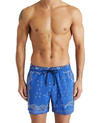 China New Hot Selling Men's Navy Beach Polyester Twill Pants Anti-Wrinkle And Waist Nylon Jogger Shorts Elastic Shorts For Men for sale