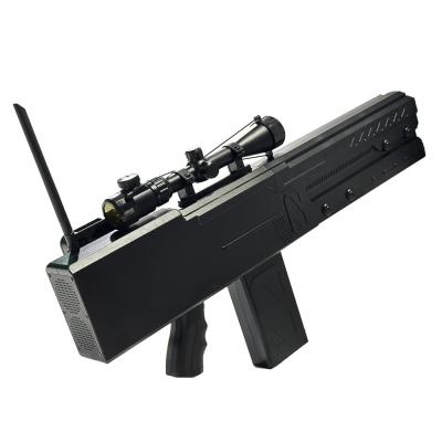 China 6 Band DJI UAV Jammer Gun 1-2KM Anti FPV Drone Gun 900MHz 1.5G 2.4G 5.8G for sale