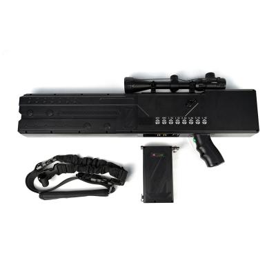 China Portable Jammer Gun 433MHz 900MHz 1.3GHz 2.4GHz 5.8GHz UAV Jammer Gun for sale