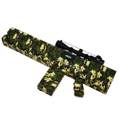 China Camouflage Jamming Gun 2000m Anti FPV Jammer UAV Portable Jammer Gun for sale