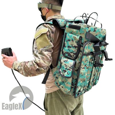 China Long Range 6 Channel Backpack Drone Jammer 2000M UAV Jamming Drone RF Amplifier for sale