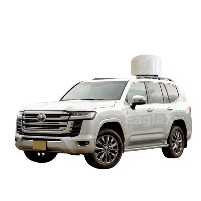 China 50MHz~6GHz Detection + Strike Drone Jammer Land Cruiser Converted Into Anti-Drone SUV Vehicle Anti-FPV System for sale