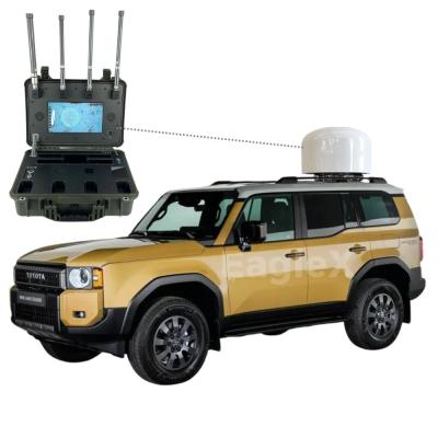 China Police SUV Drone Jammer Military 8000M Vehicle Mounted Jammer For Border Patrol for sale