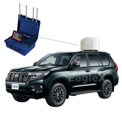 China Detection Attack Vehicle Tracker Blocker SUV Car Jammer Device 900MHz-5.8Ghz for sale