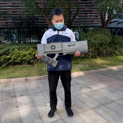 China 36h Endurance Portable Drone Defense Solution for Military Police Concerts 1-3KM FPV Drone Jammer With 5KM Detection Detector for sale