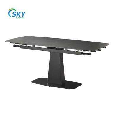 China (Height)Adjustable SKY Sintered Stone Home Furniture Dining Table for sale