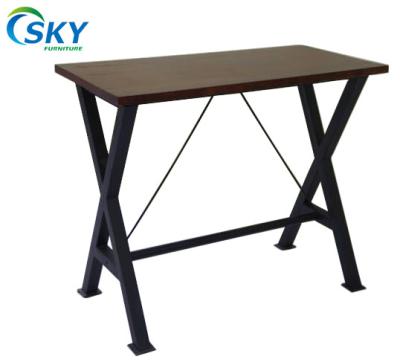 China SKY Wholesale New Product Minimalist Custom Design Luxury Modern Bar Table With Black Paint Leg for sale