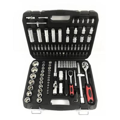 China Professional Heavy Duty Hand Tools Socket Set 108pcs Socket Wrench for sale