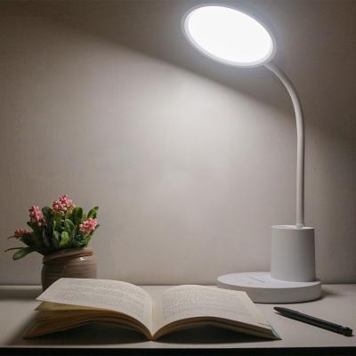 China Modern Dimmable Bedroom Bedside LED Indoor Touch Control Rechargeable Reading Table Lamps For Office Working for sale