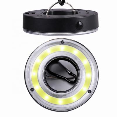 China COB Camping Tent Light Powered Lights Hang Flashlight Portable Camping Tent Light Lantern LED Bulb Battery for sale