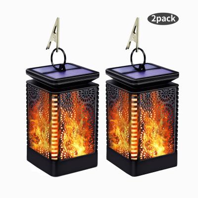 China Garden LED Fire Waterproof Flame Torch Solar Lawn Flashing Lamp for Outdoor Landscape Lighting for sale