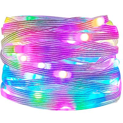 China Colorful LED String Light Music APP LED Hello Symphony Light Smart Fairy String 10m USB Waterproof RGB Fairy Lights for sale