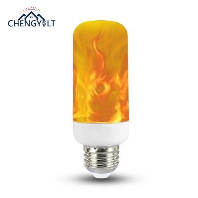 China E27 E26 Gravity Sensor AC85-265V Fire Effect Flame Bulb Decorative FLAME LAMP for sale