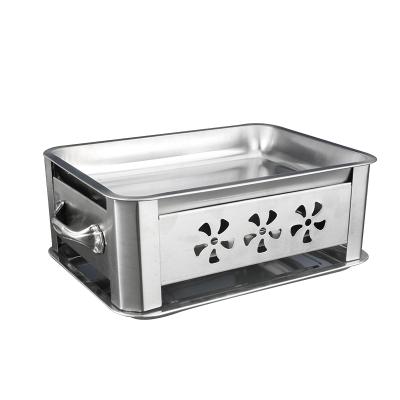 China Keeping Food Warm Keep Food Warmer Buffet Chafing Dish 410 Stainless Steel Material For Kitchen Hotel Home Kitchen for sale