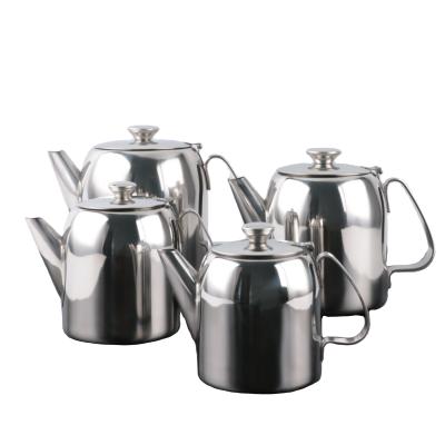 China Yuantai OEM/ODM 201 stainless steel ounce tea coffee oil viable kettle teteras de vidrio pot for sale