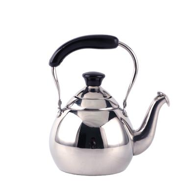 China Minimalist Yuantai OEM/ODM Stainless Steel Pear Shape Gooseneck Tea Coffee Whistling Kettle For Boiling for sale