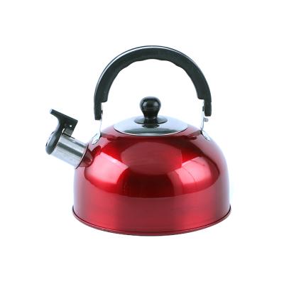 China Sustainable Interesting Colorful Stainless Steel Water Cooker Tea Kettle Whistler Use For Home Kitchen for sale