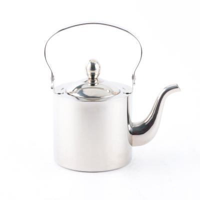 China Durable High Quality OEM/ODM 201 Stainless Steel With Filter Cylinder Goose Neck Tea Coffee Kettle for sale