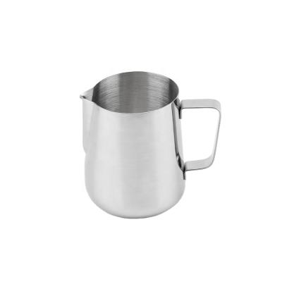 China Hot Selling Minimalist Stainless Steel Milk Frothing Pitcher Latte Art Mug Steaming Pitchers Milk Frothing Jug Mug for sale