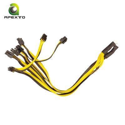 China PSU Computer Case Line APW12 APW7 P3 P5 Long Extension APW12 APW7 P3 P5 PCB Connectors Power Supply Cable for sale