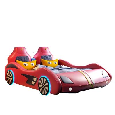 China Kids Furniture Set Car Design Shapes Child Bedroom Furniture Wooden Boy Girl Children Bed for sale