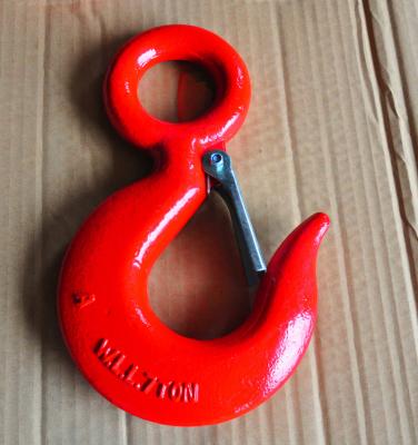 China High Quality Heavy Industry Material S-320 Eye Rigging Release Hook With Safety Latch for sale