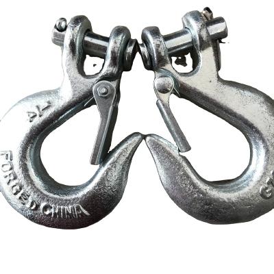 China Heavy Industry China Factory Drop Forged H331/A331 Clevis Crane Lifting Slip Snap Hook for sale