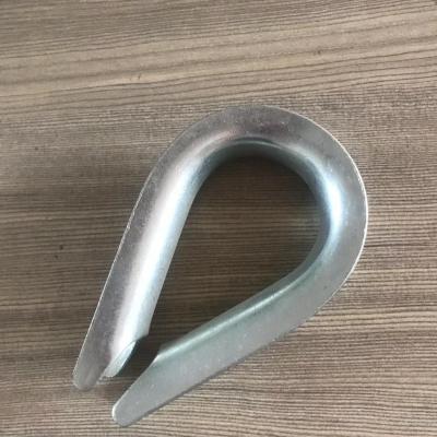 China High Quality Wire Rope Terminal Fittings 12mm Din 6899 Wire Rope Thimble for sale