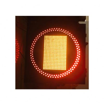 China Road Traffic Messaging Board Speed ​​Limit P10 Variable Single Color Road LED Display for sale