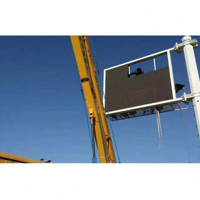 China Road Traffic Hot Selling Full Color Road LED F Traffic Guidance Screen Safety Sign Road LED Display for sale