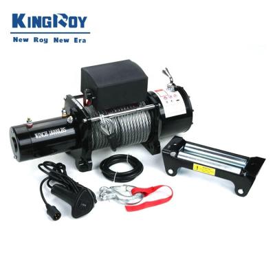 China Heavy Duty ATV/UTV KingRoy 18000lbs Electric Winch With Remote Control Wrecker Winch for sale