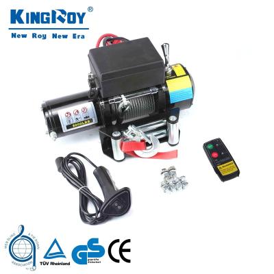 China KingRoy 12v 5000lbs ATV/UTV Car Utv Controller Electric Winch Pair 4x4 for sale