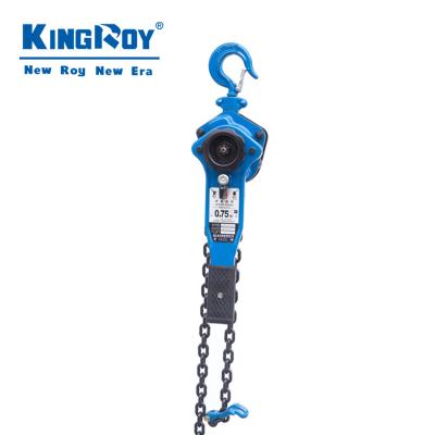 China KingRoy Steel GS CE Certified 0.75 Ton Mini Lever Steel Manual Hoists For Lifting for sale