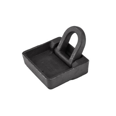 China Cargo Control KingRoy Pan Fitting Flat Recessed Heavy Duty Ring Surface Mount D Clip For Cargo Control for sale