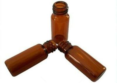 China Comestic Amber Glass Bottles With DIN 18mm Amber Drop For Pharmaceutical, Chemical for sale