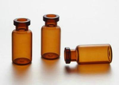 China 30ml, 50ml, 100ml Comestic Amber / Clear Glass Bottles With DIN 18mm Amber Drop for sale