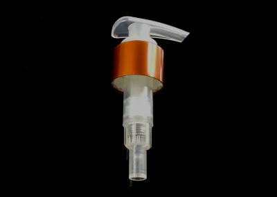 China Professional 24 / 410, 28 / 410 Lotion Dispenser Pump Metal For Shampoos AM-LPM for sale