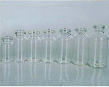 China Clear / Amber, Medical, Pharmaceutical Screw Glass Bottles With Screw Type Cap AM-MGB for sale