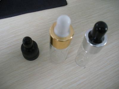 China Custom 5ml,10ml,15ml Perfume Glass Pipette Droppers with Plastic Cap, ISO9001:2000 for sale