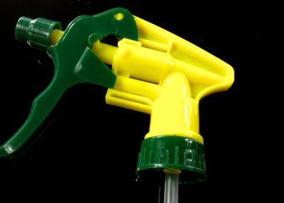 China Ø28/410, Ø28/415 Yellow Plastic Trigger Sprayer Nozzle For Fine Mist Applications AM-TPN for sale