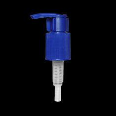 China Blue PP Lotion Dispenser Pump , 1.0ml 24/415 ribbed for cleaning oil for sale